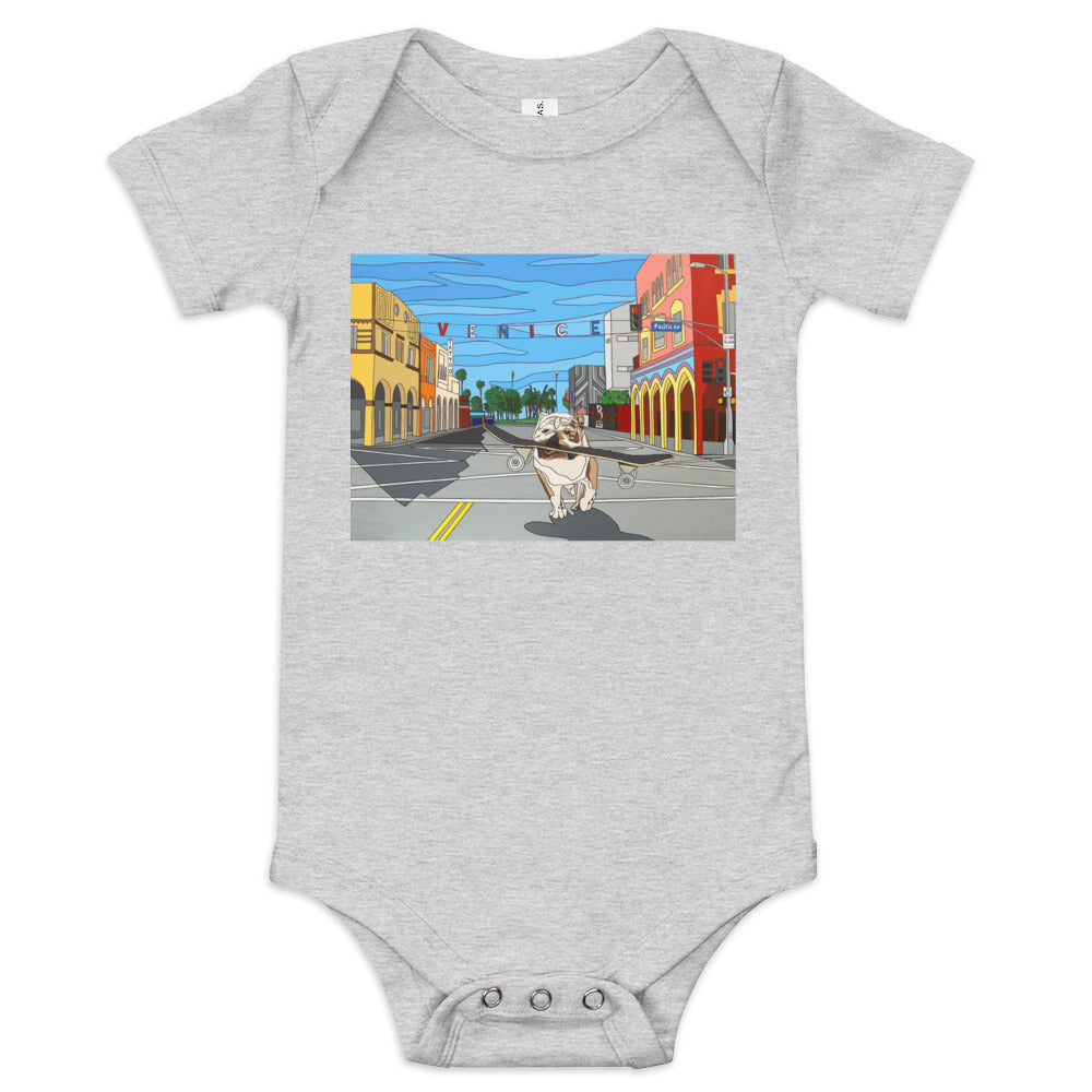 Dogtown Baby short sleeve one piece