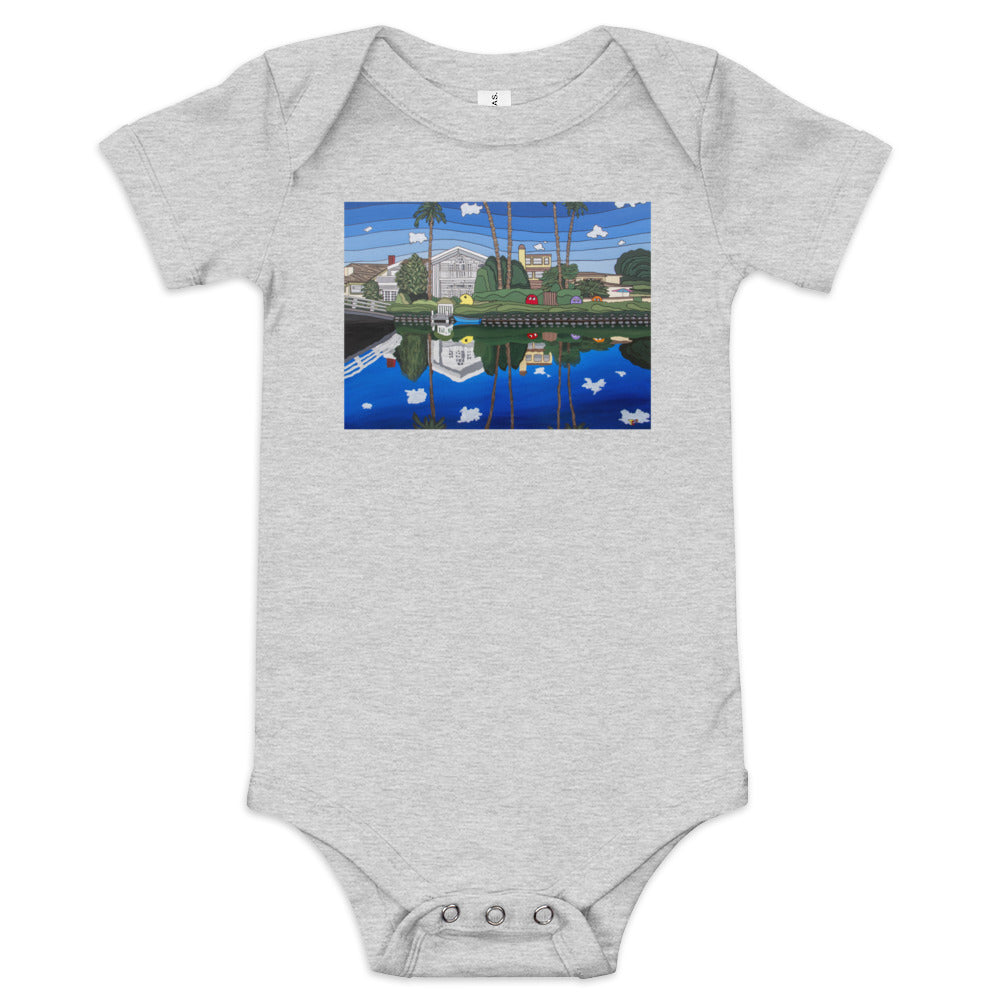 Venice Canals 2 - Baby short sleeve one piece