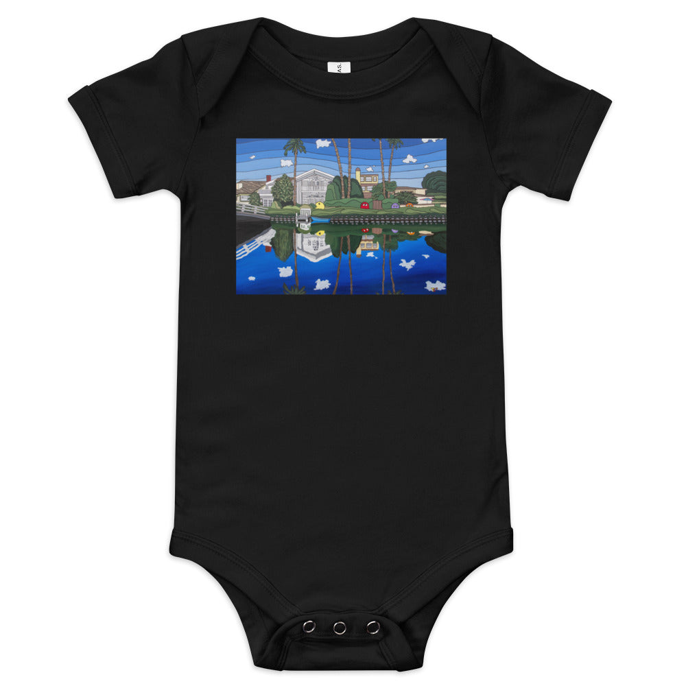 Venice Canals 2 - Baby short sleeve one piece