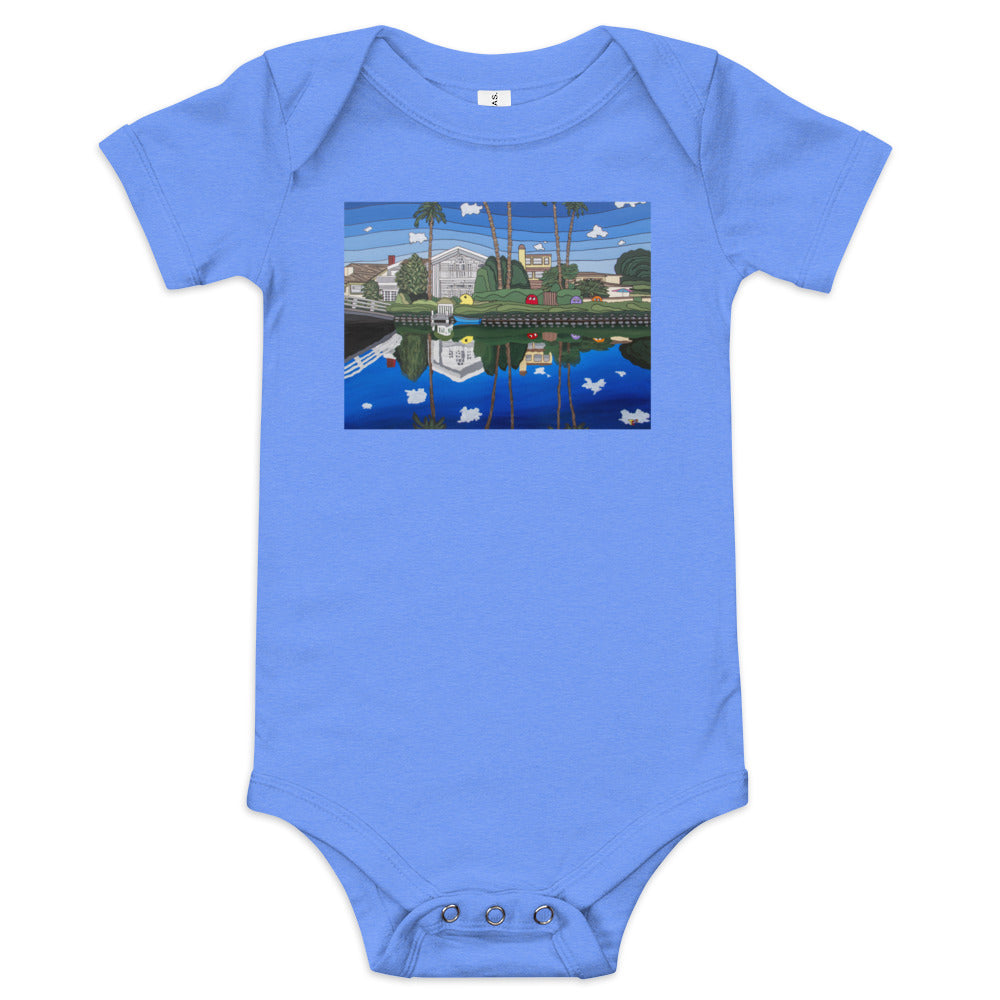 Venice Canals 2 - Baby short sleeve one piece