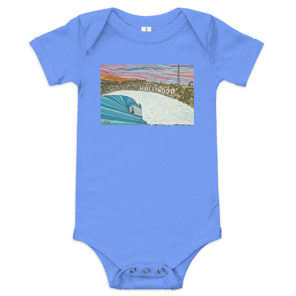 Hollywood Surf - Baby short sleeve one piece