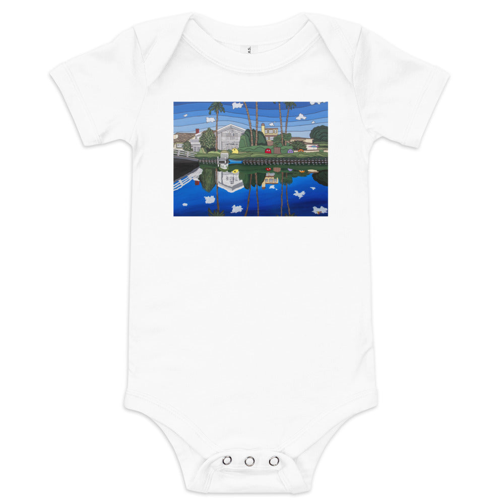 Venice Canals 2 - Baby short sleeve one piece