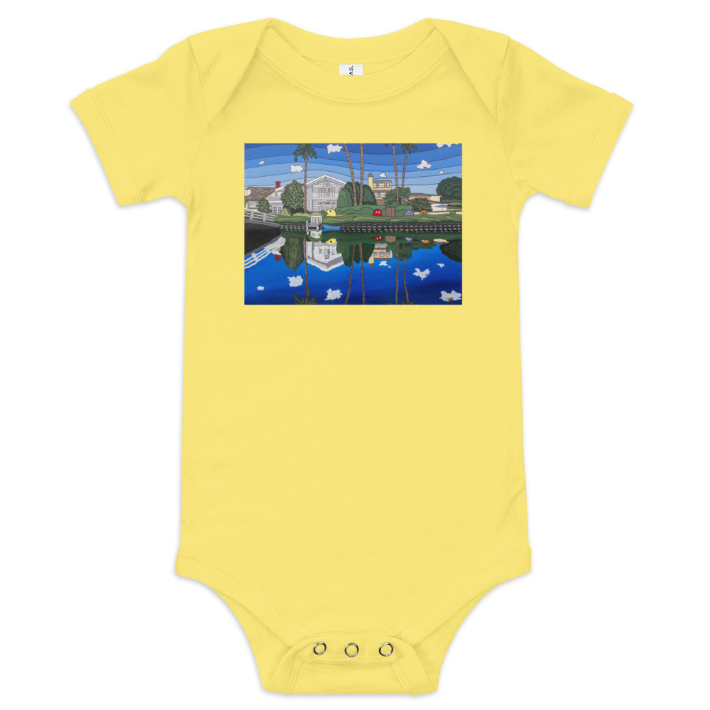 Venice Canals 2 - Baby short sleeve one piece