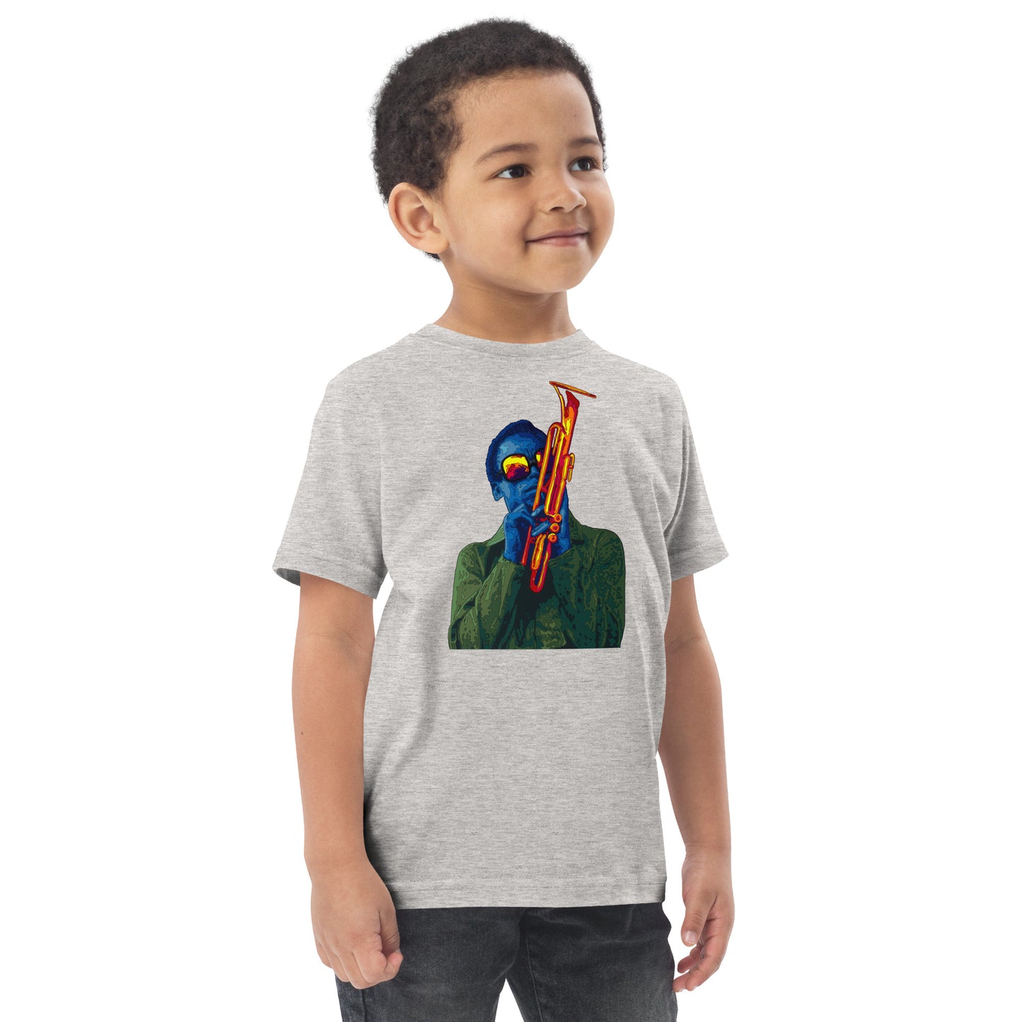 Blue in Green - Toddler jersey t-shirt