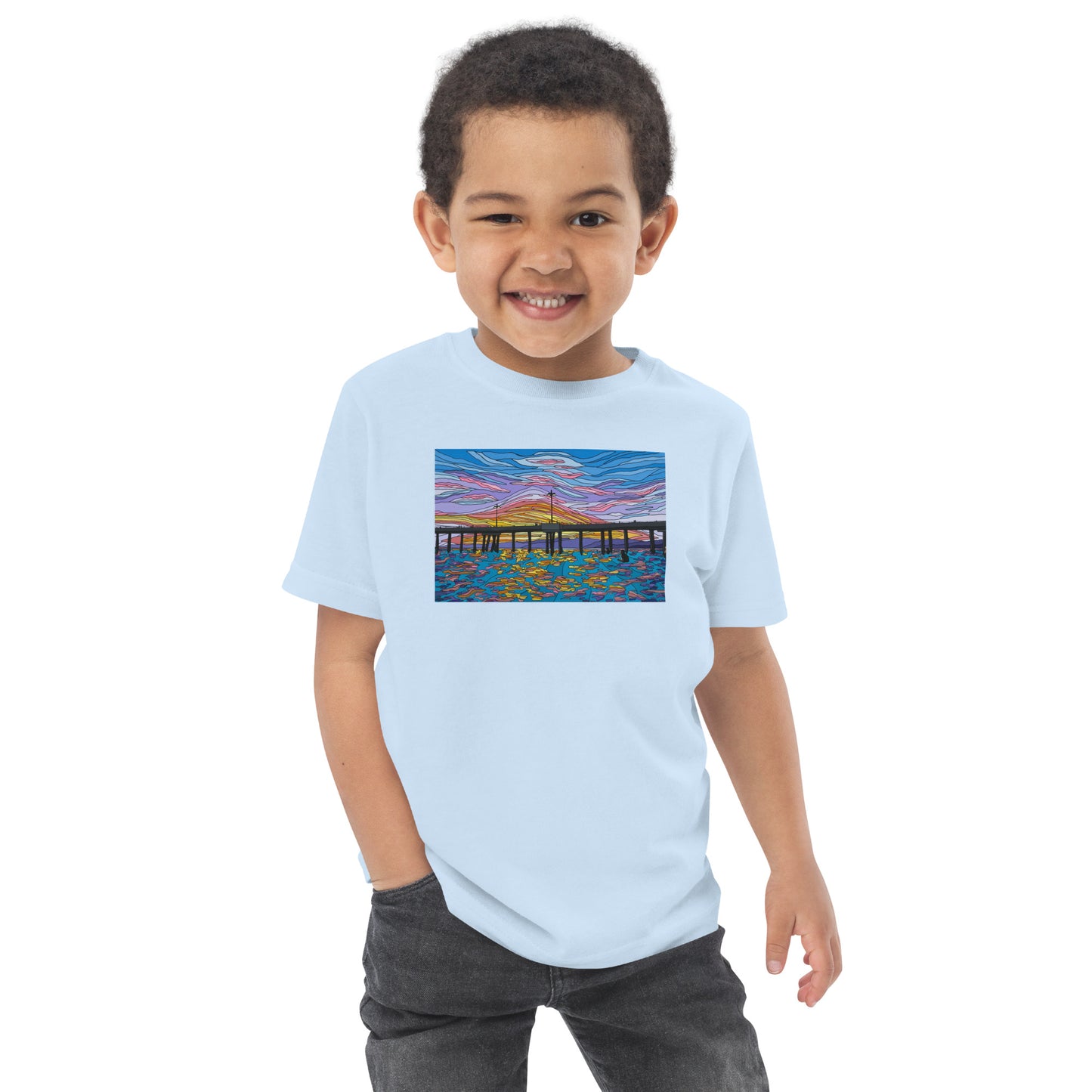 Waiting For a Set - Toddler jersey t-shirt