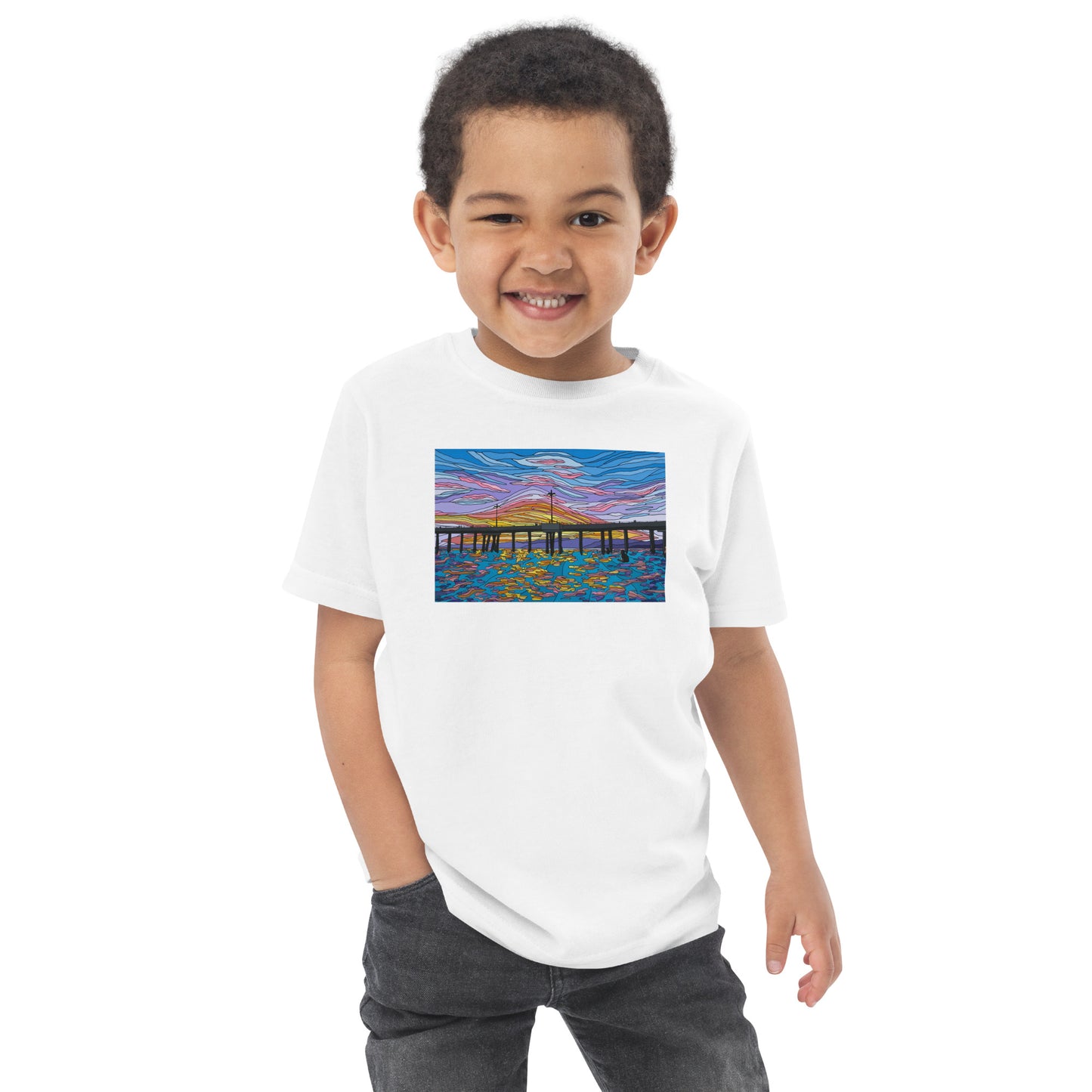 Waiting For a Set - Toddler jersey t-shirt