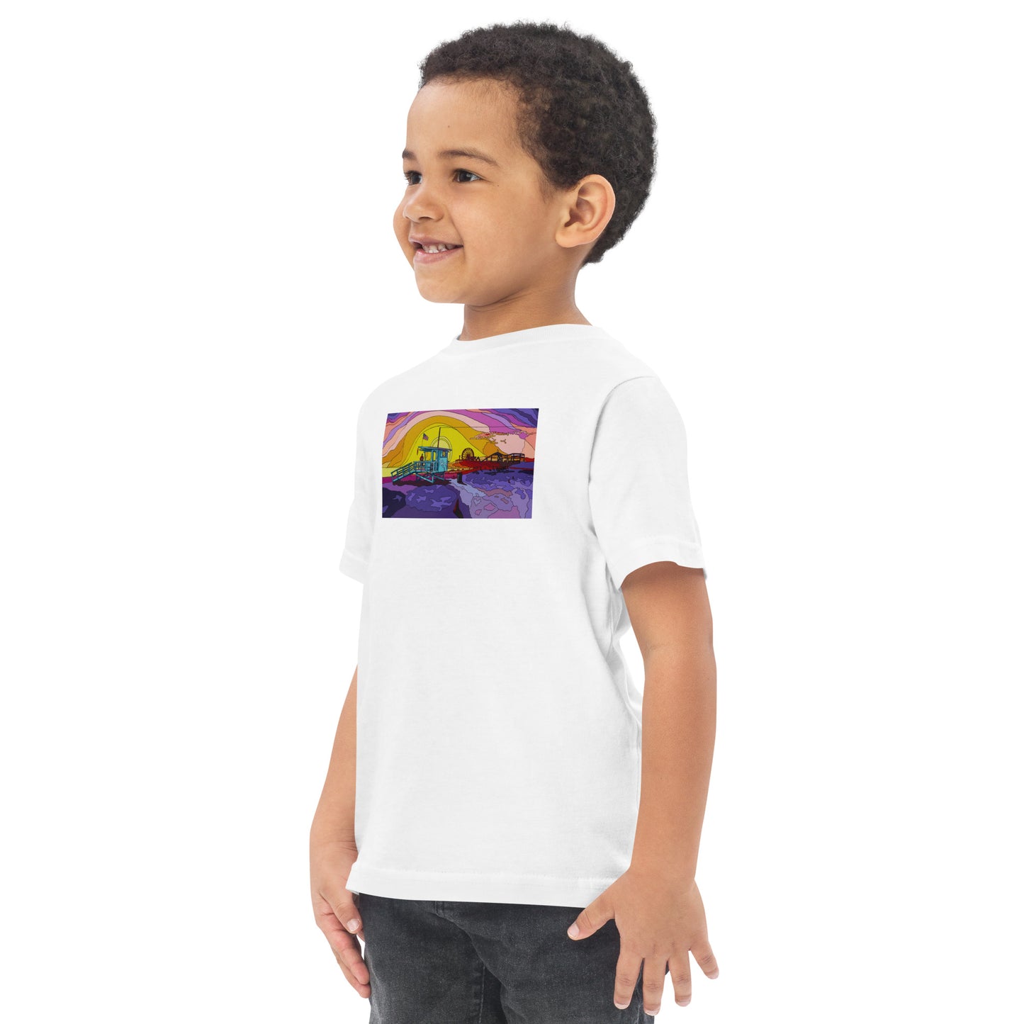 Tower 17 = Toddler jersey t-shirt