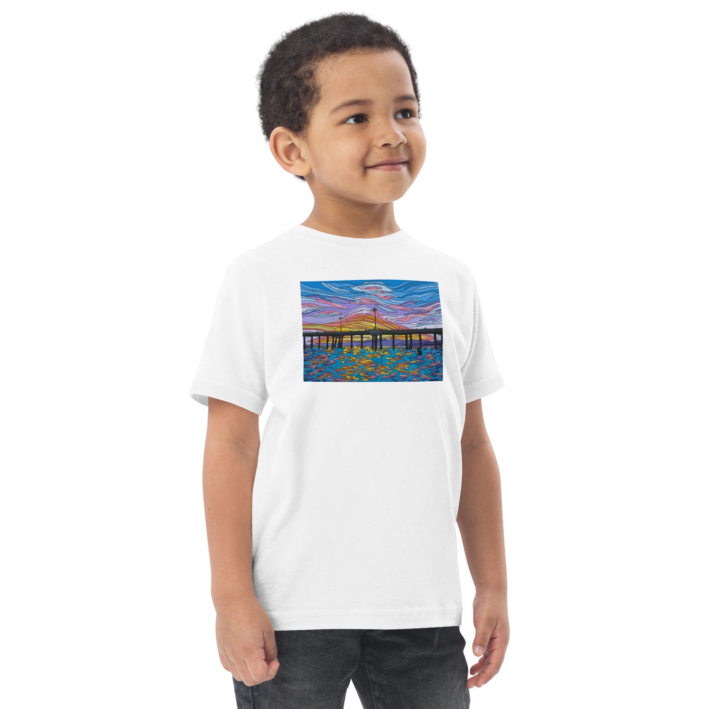 Waiting For a Set - Toddler jersey t-shirt